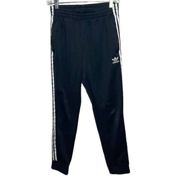 Adidas Men’s Black/White Joggers. Size Small. - Picture 1 of 8